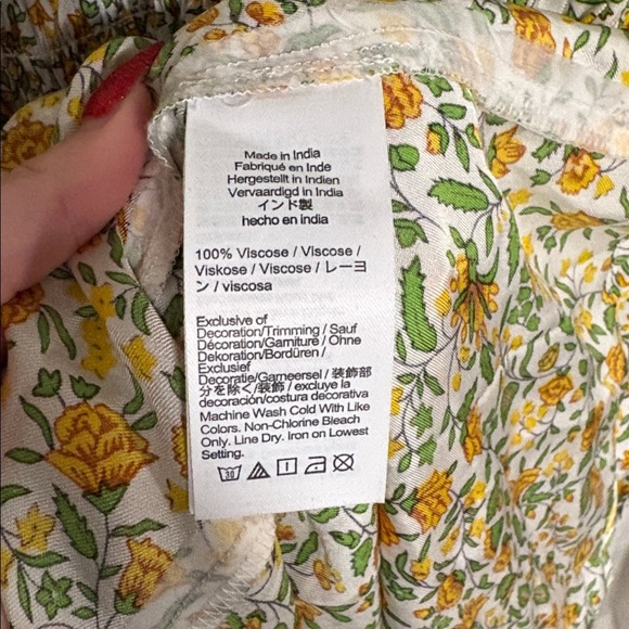 NWT J.Crew Maude Dress In Floral Vines - Picture 4 of 5